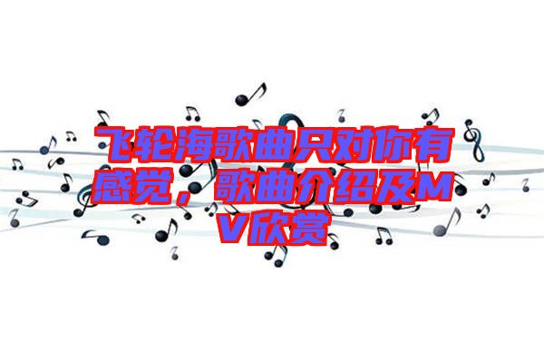 飛輪海歌曲只對你有感覺，歌曲介紹及MV欣賞