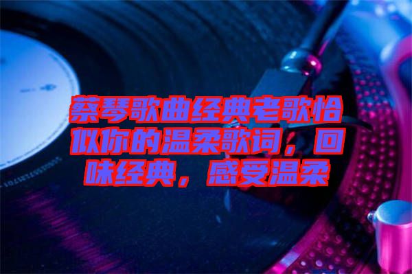 蔡琴歌曲經典老歌恰似你的溫柔歌詞，回味經典，感受溫柔