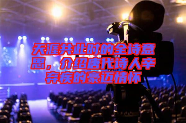 天涯共此時的全詩意思，介紹唐代詩人辛棄疾的豪邁情懷