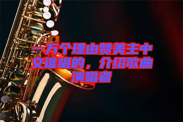 一萬個理由贊美主中文誰唱的，介紹歌曲演唱者