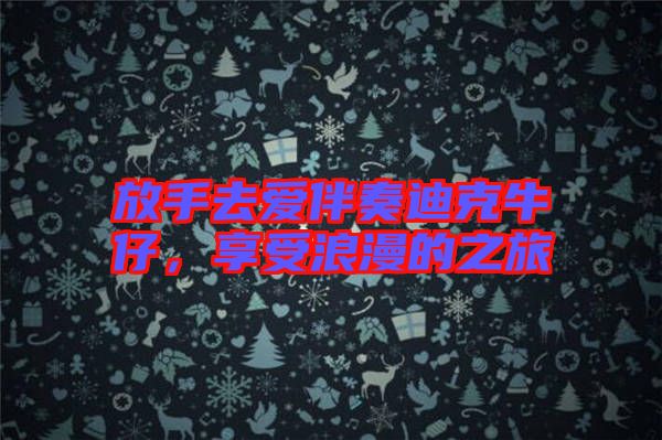 放手去愛伴奏迪克牛仔，享受浪漫的之旅
