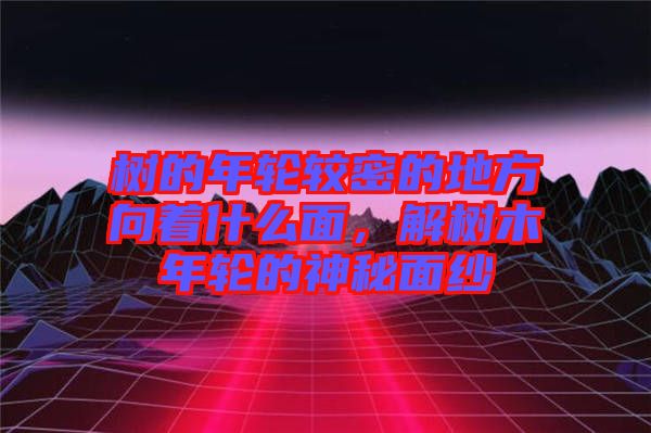 樹(shù)的年輪較密的地方向著什么面，解樹(shù)木年輪的神秘面紗