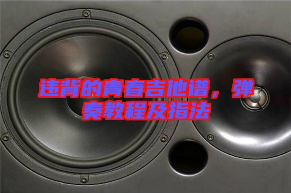 違背的青春吉他譜，彈奏教程及指法