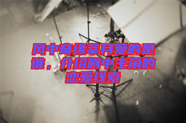 風(fēng)中奇緣莘月愛(ài)的是誰(shuí)，介紹劇中主角的戀愛(ài)線索