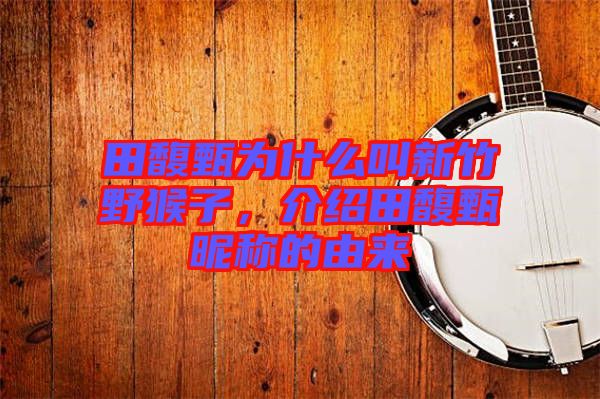 田馥甄為什么叫新竹野猴子，介紹田馥甄昵稱的由來