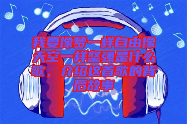 我要像夢一樣自由像天空一樣堅強是什么歌，介紹這首歌的背后故事