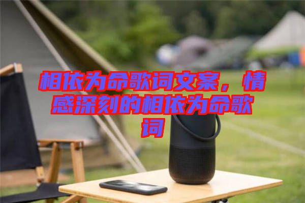 相依為命歌詞文案，情感深刻的相依為命歌詞