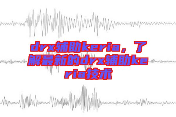 drx輔助keria，了解最新的drx輔助keria技術