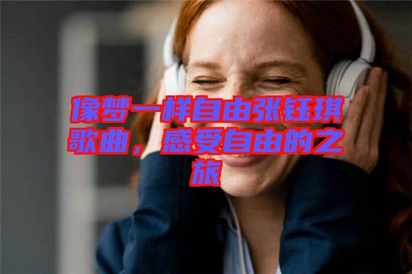 像夢(mèng)一樣自由張鈺琪歌曲，感受自由的之旅